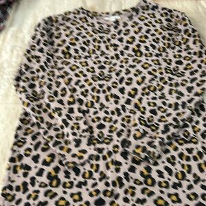 M13.  Animal print sweater shirt tunic/dress